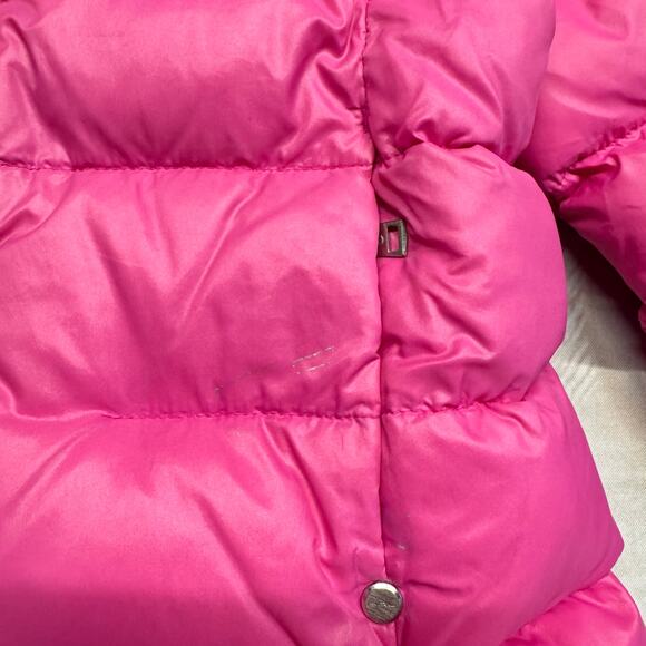 Polo Ralph Lauren Toddler Girl's 3/3T Duck Down 650 Fill Jacket Pink **No Hood** - Picture 6 of 15